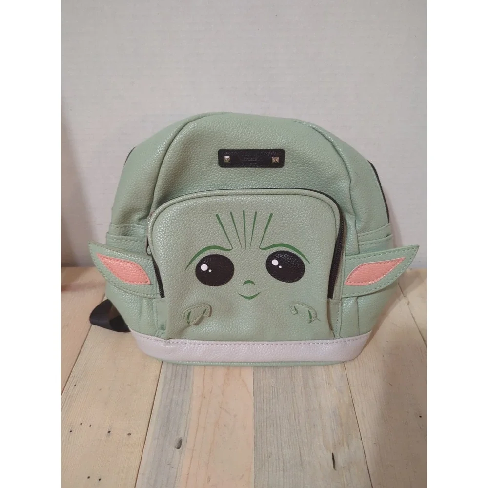 Star Wars Baby Yoda Mini Backpack Mandalorian The Child Grogu Bag Backpack 10